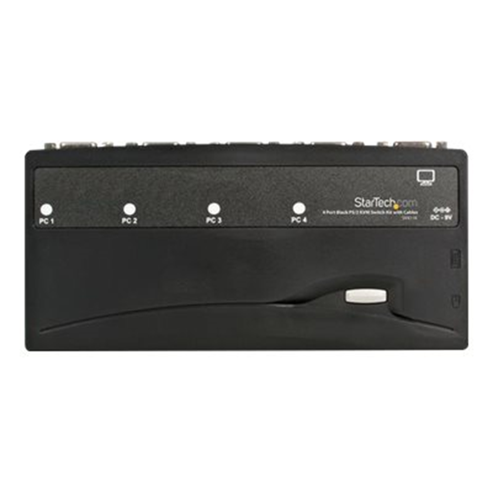 4 Port PS/2 KVM Switch Kit with Cables