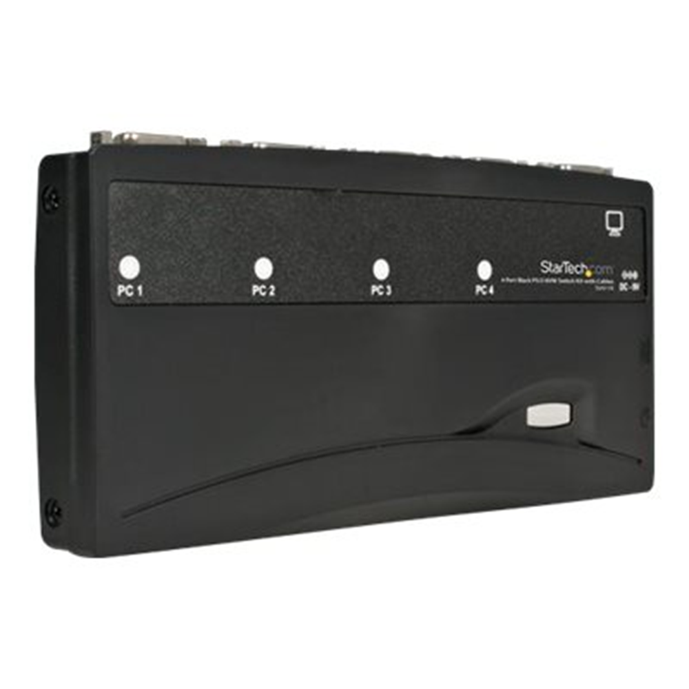 4 Port PS/2 KVM Switch Kit with Cables