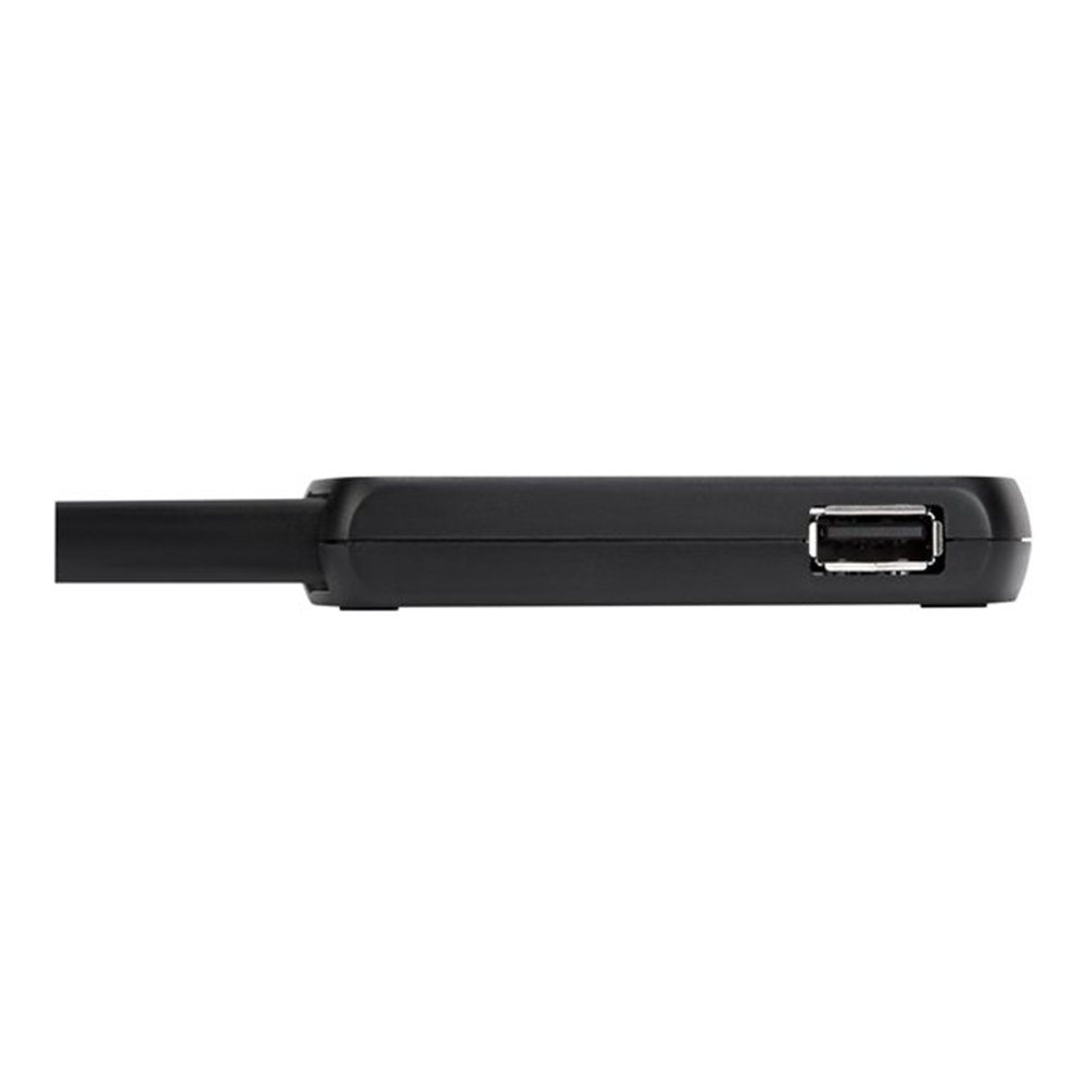 4 Port USB 2.0 Hub Black