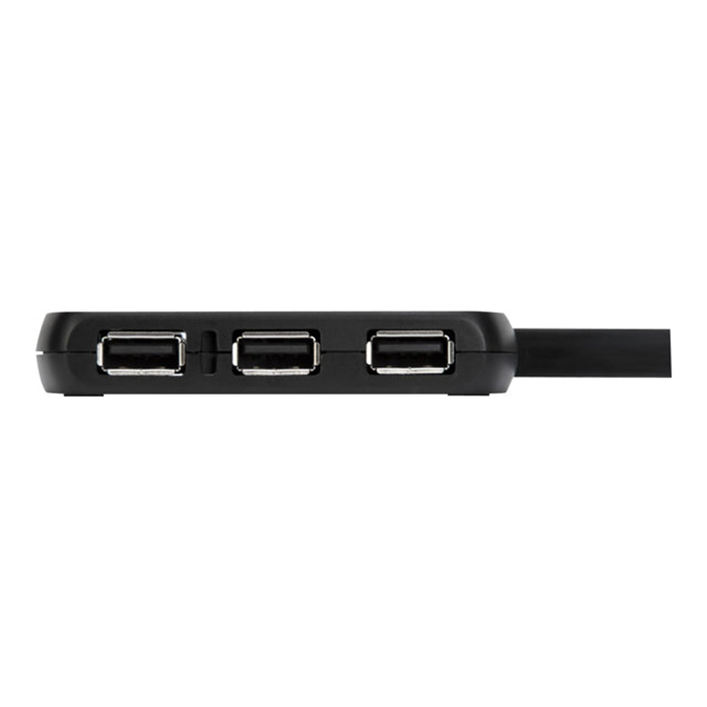 4 Port USB 2.0 Hub Black