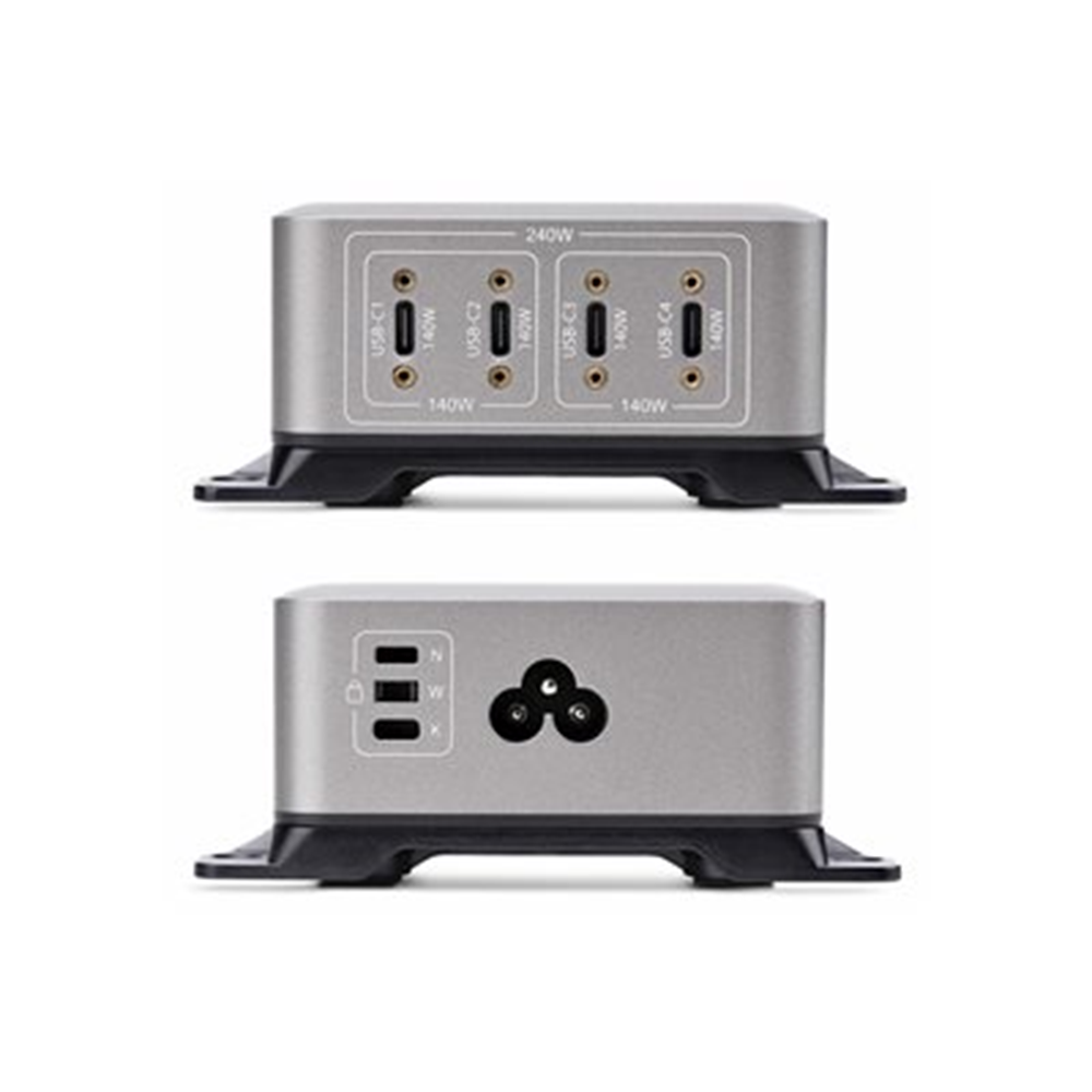 4-Port USB-C Charger 240W Total 4-Port USB-C Charger 240W Total