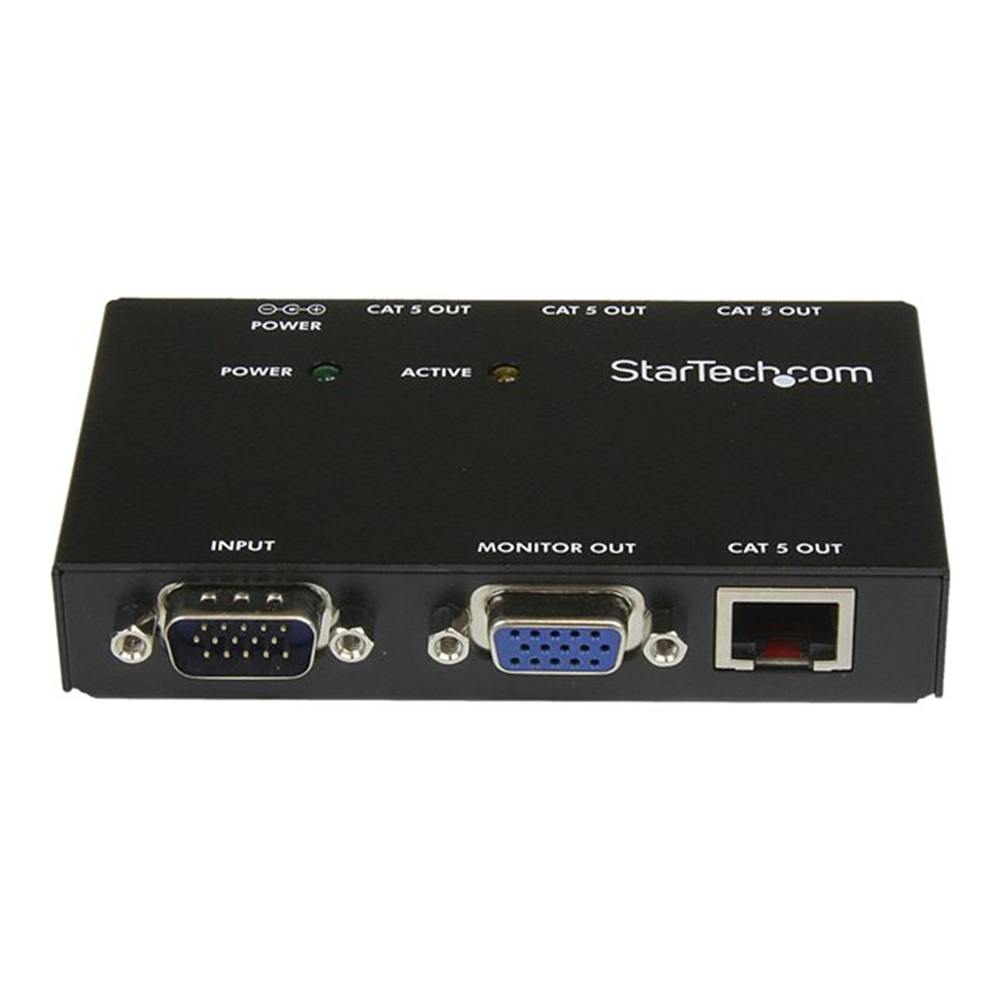 4 Port VGA Video Extender over Cat 5