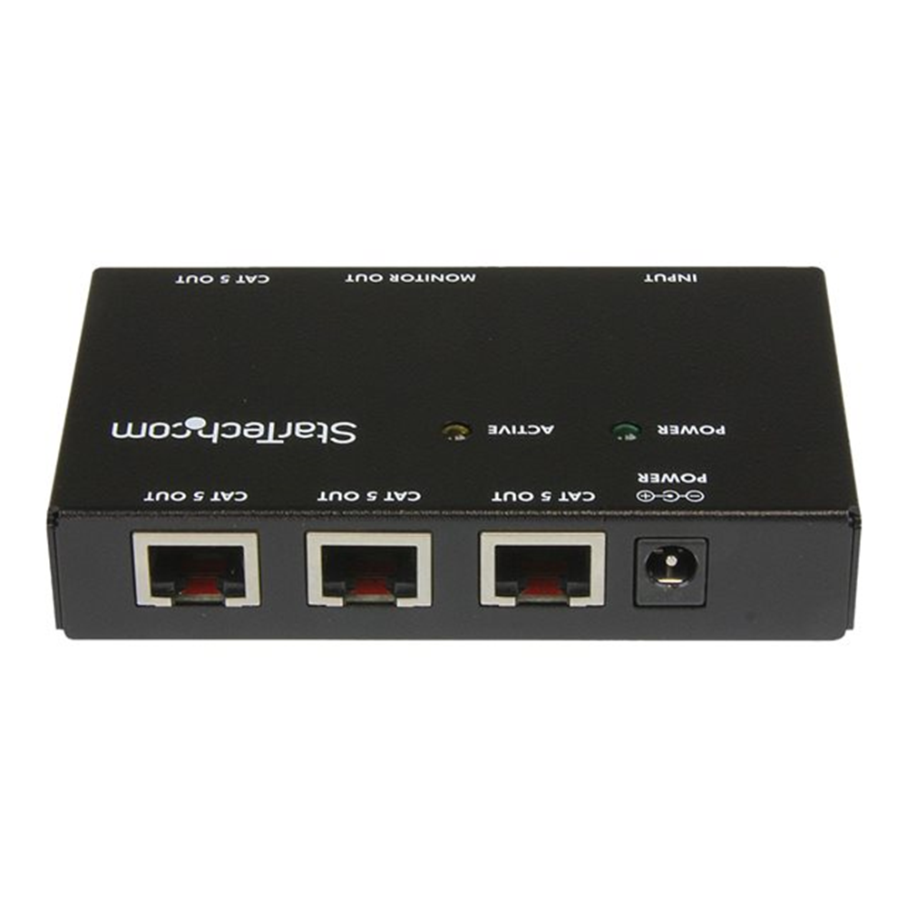 4 Port VGA Video Extender over Cat 5