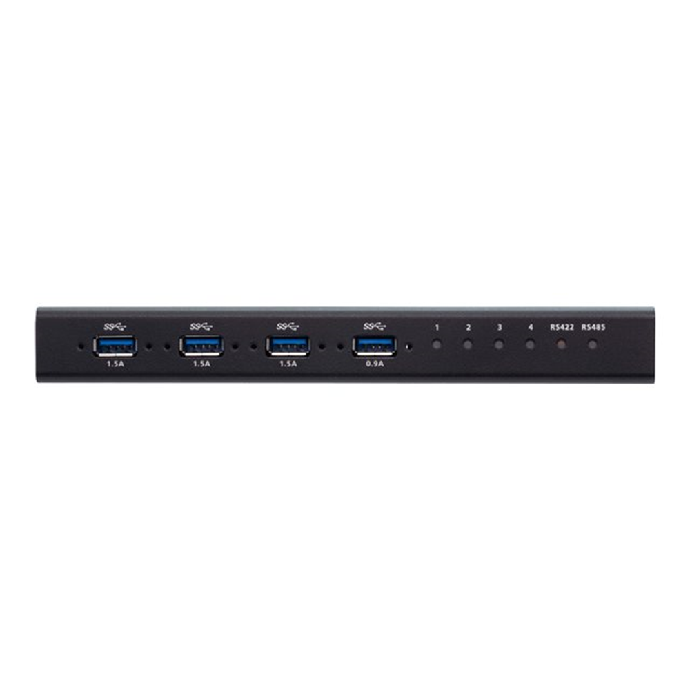 4 x 4-Port USB 3.0 Industrial Peripheral Sharing Switch with RS-422/485 control