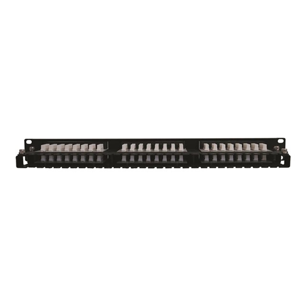 48-Port 1U Rack-Mount Cat6 Cat5 High Density 110 Patch Panel 568B RJ45 EthernetTAA 48-Port 1U Rack-Mount Cat6 Cat5 High Density 110 Patch Panel 568B RJ45 EthernetTAA
