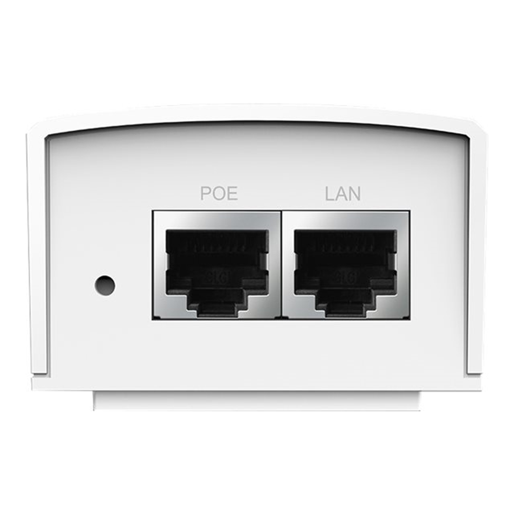 48V Passive PoE Adapter Gigabit Port Data Power over One Cable Up to 100 Metersincl. wall-mounting b