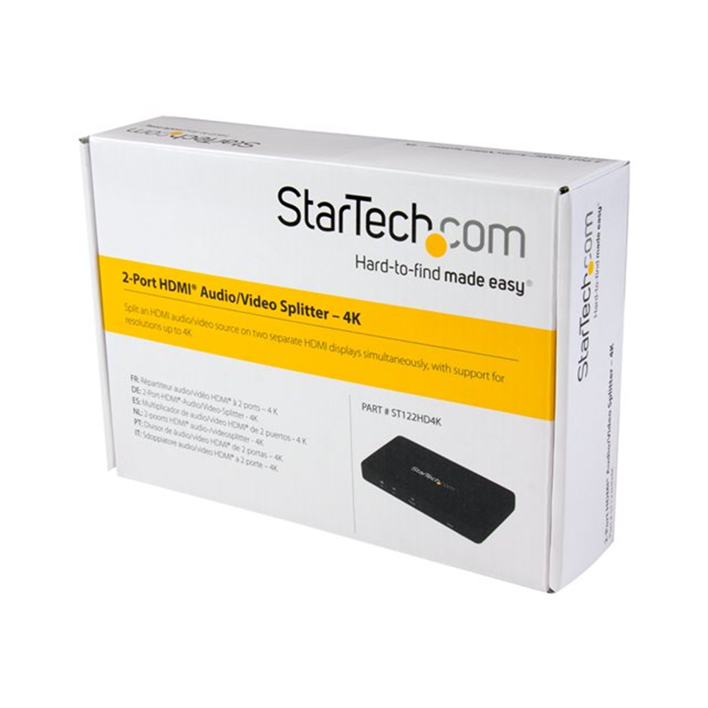 4K HDMI 2-Port Video Splitter - 4K 30Hz 4K HDMI 2-Port Video Splitter - 4K 30Hz