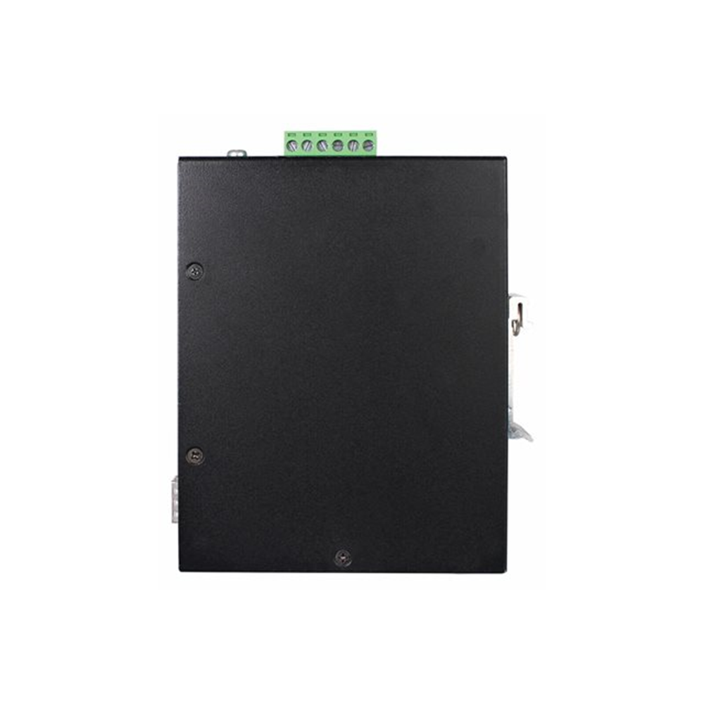 5-Port Managed Industrial Gigabit Ethernet Switch - 10/100/1000 Mbps GbE SFP Slot -40 to 75C DIN Mount 5-Port Managed Industrial Gigabit Ethernet Switch - 10/100/1000 Mbps GbE SFP Slot -40 to 75C DIN Mount