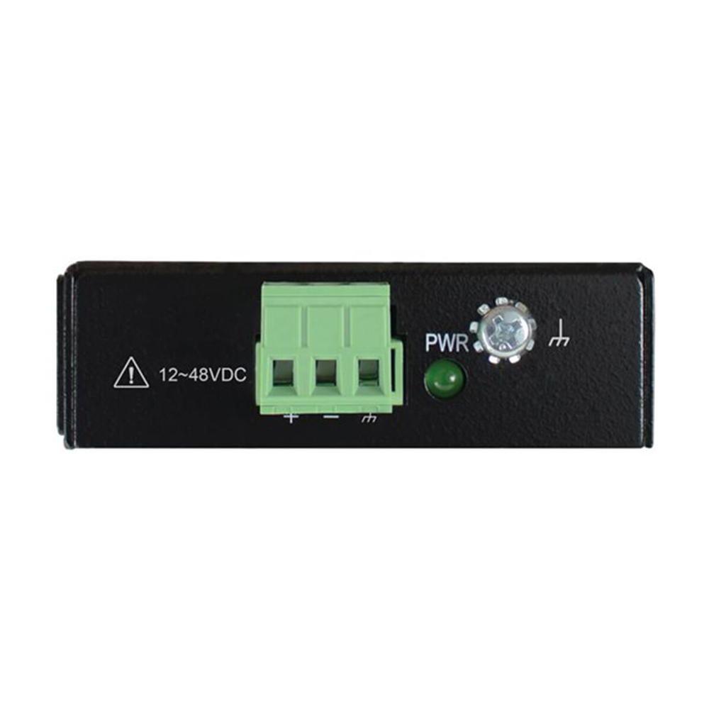 5-Port Unmanaged Industrial Ethernet Switch - 10/100 Mbps Ruggedized -40 to 75CDIN/Wall Mount