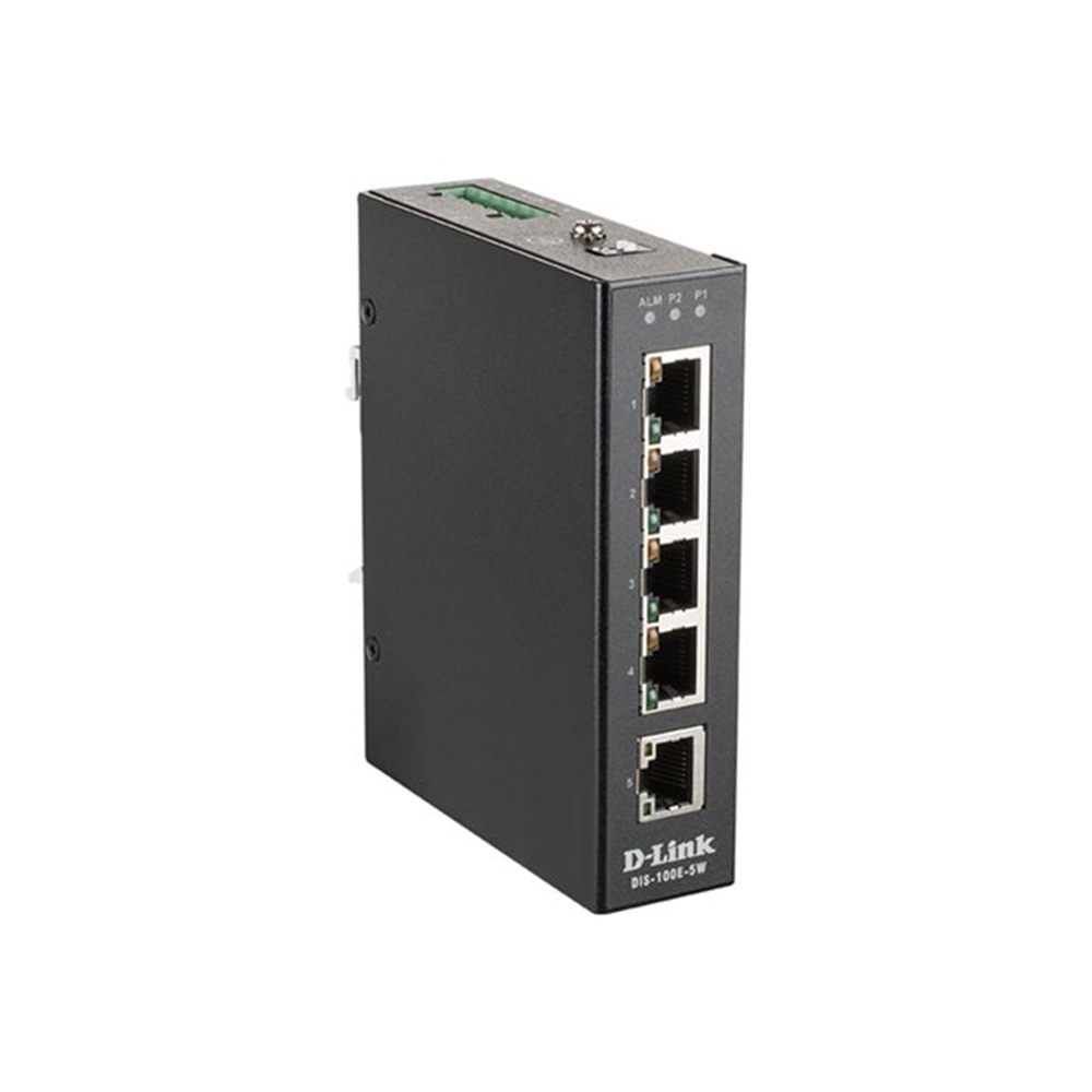 5 Port Unmanaged Switch with 5 x 10/100