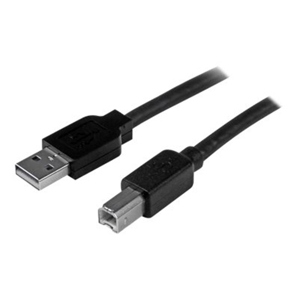 50 ft Active USB 2.0 A to B Cable - M/M