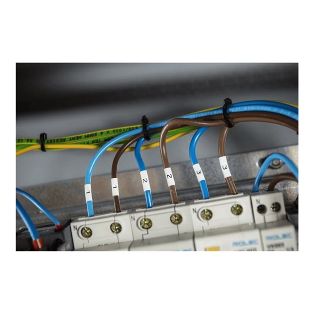 5.2MM BLACK ON YELLOW HEAT SHRINK TAPE