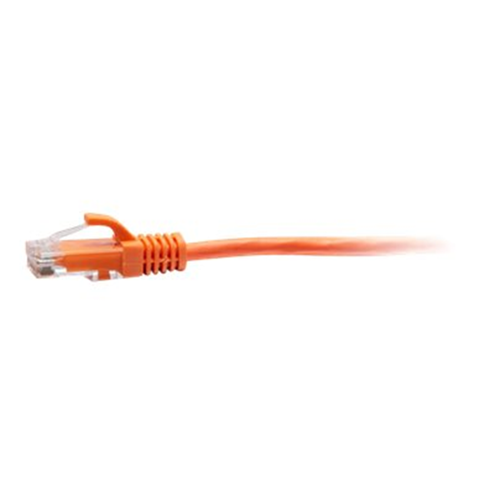 5FT/1.5M CAT6A SLIM PATCH 28AWG ORANGE