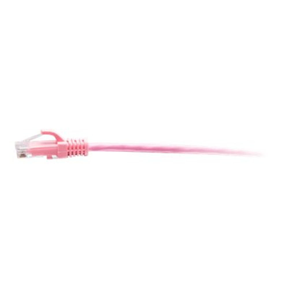 5FT/1.5M CAT6A SLIM PATCH 28AWG PINK