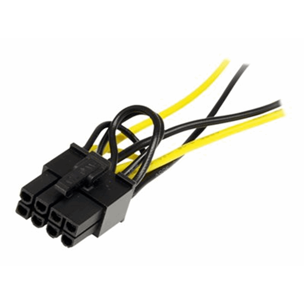 6" SATA to 8Pin PCIe Power Cable Adapter