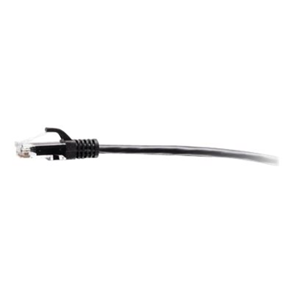 6FT/1.8M CAT6A SLIM PATCH 28AWG BLACK