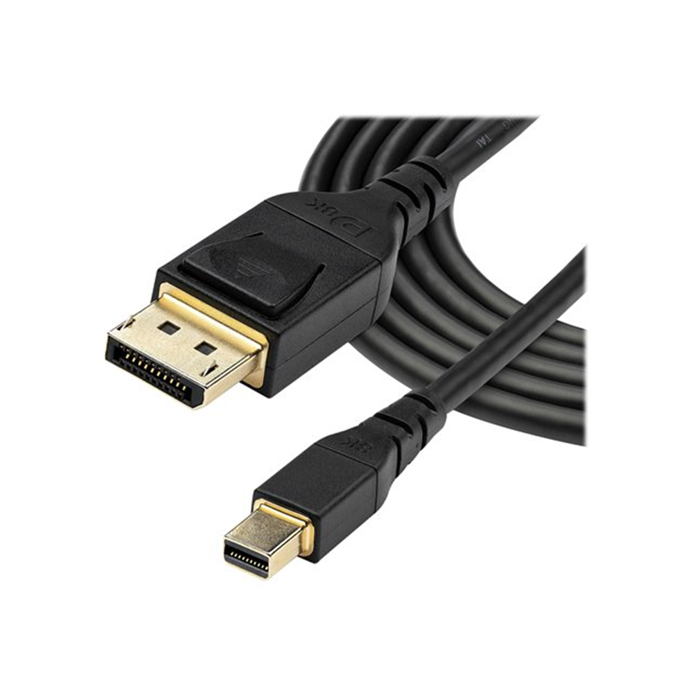 6ft 8K Mini DP to DisplayPort 1.4 Cable