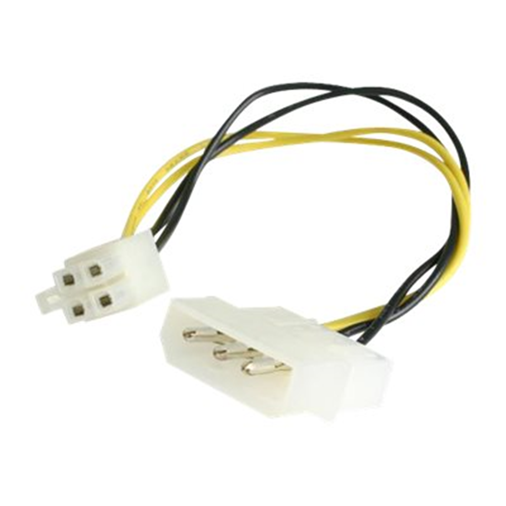 6in LP4 to P4 Power Cable Adapter