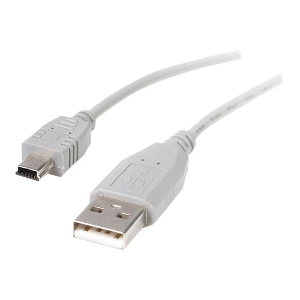 6in Mini USB 2.0 Cable - A to Mini B