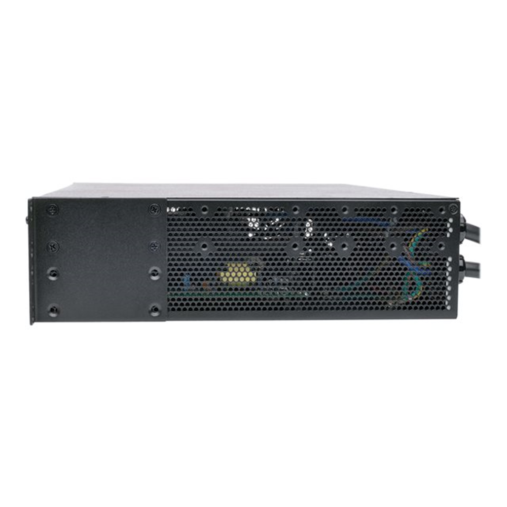 7.7kW Single-Phase Switched Automatic Transfer Switch PDU Two 200-240V IEC309 32A Blue Inputs 16-C13 2-C19 Outlets 2U TAA