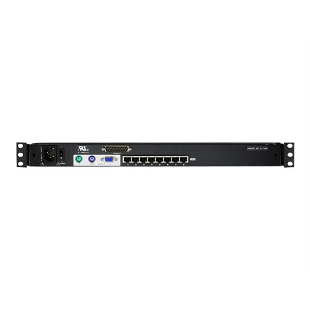 8-Port 17i LCD CAT5e/6 KVM Switch (DualRail)