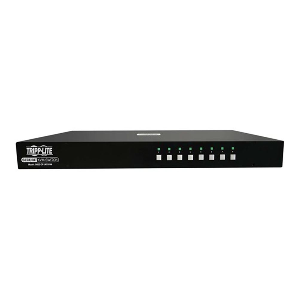 8-Port SH Secure Pro DP KVM w/audio andCAC