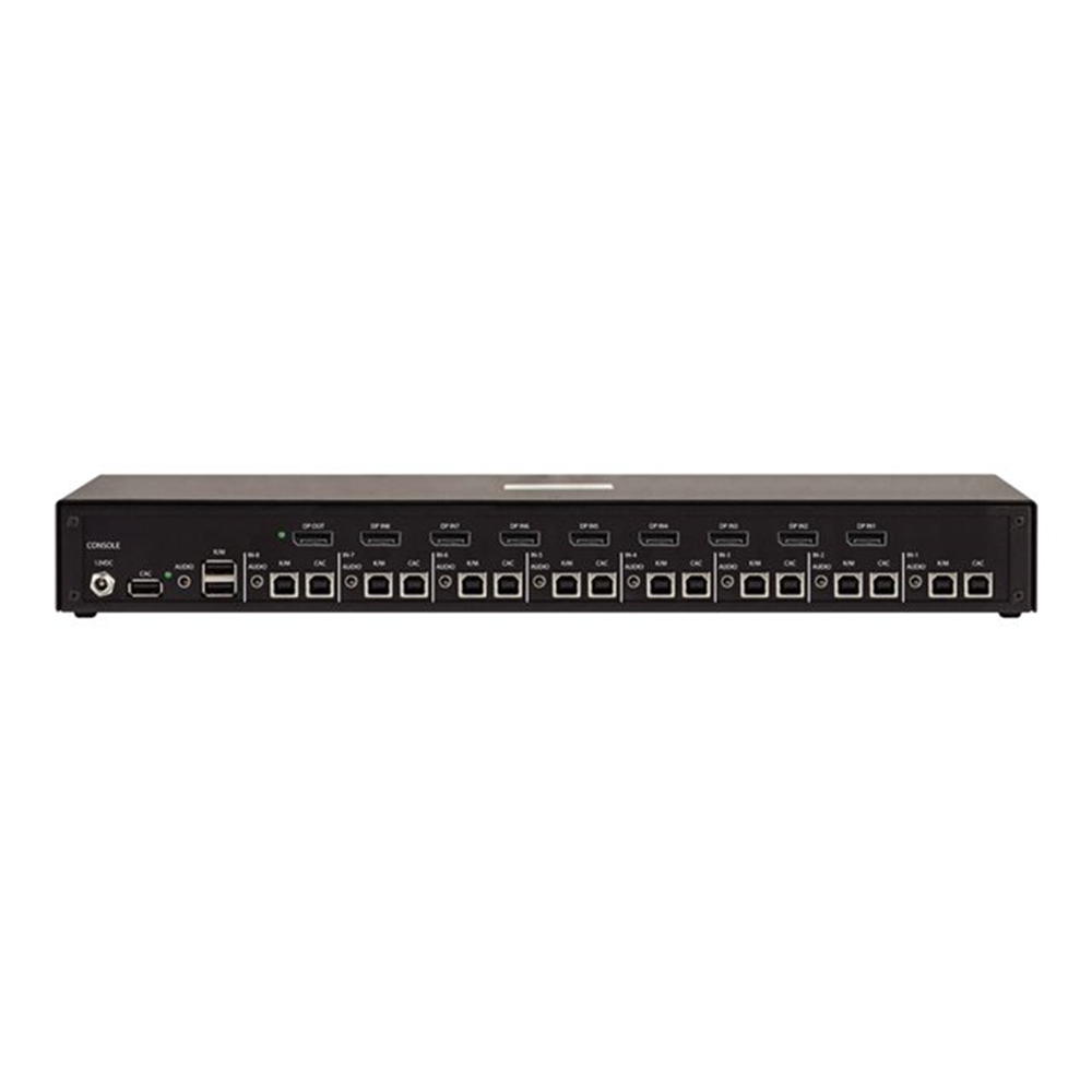 8-Port SH Secure Pro DP KVM w/audio andCAC