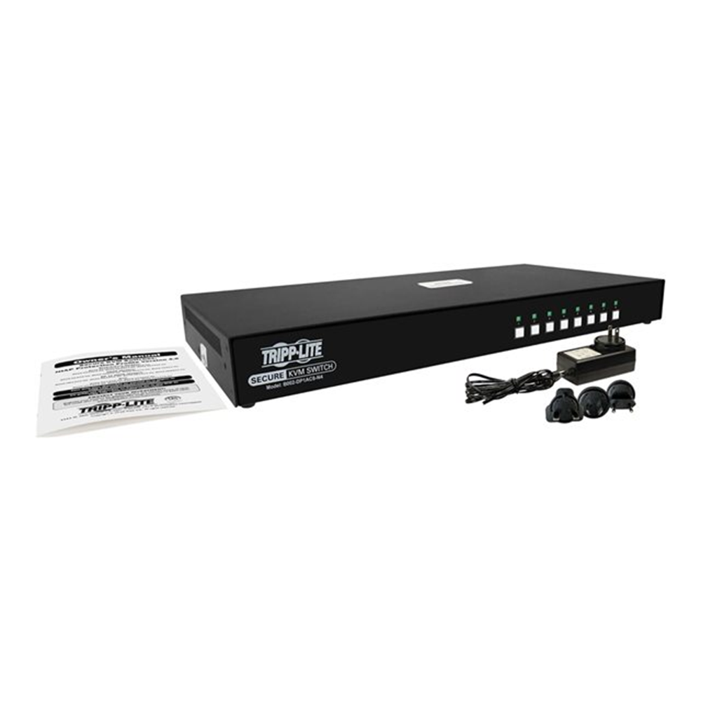 8-Port SH Secure Pro DP KVM w/audio andCAC