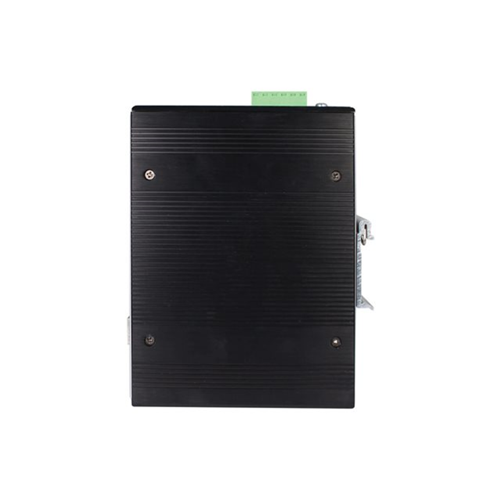 8-Port Unmanaged Industrial Gigabit Ethernet Switch - 10/100/1000 Mbps PoE+ 30W2 GbE SFP Slots -40 to 75C DIN Mount