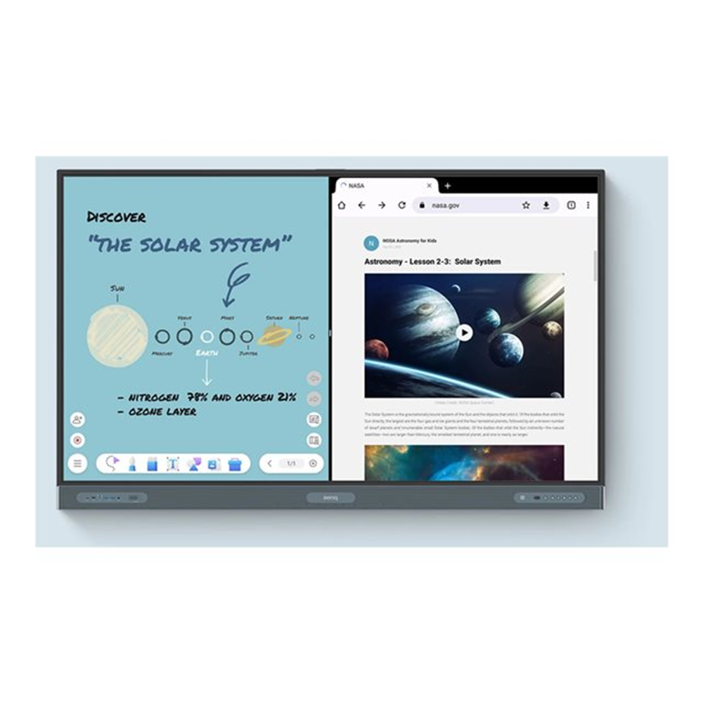 86i EDLA with Android 13 8GB / 128GB UHD 3840 x 2160 pixels 20W x2speaker + 16W x1 subwoofer + Mic x8 Built-in Wifi Bluetooth & NFCsensor