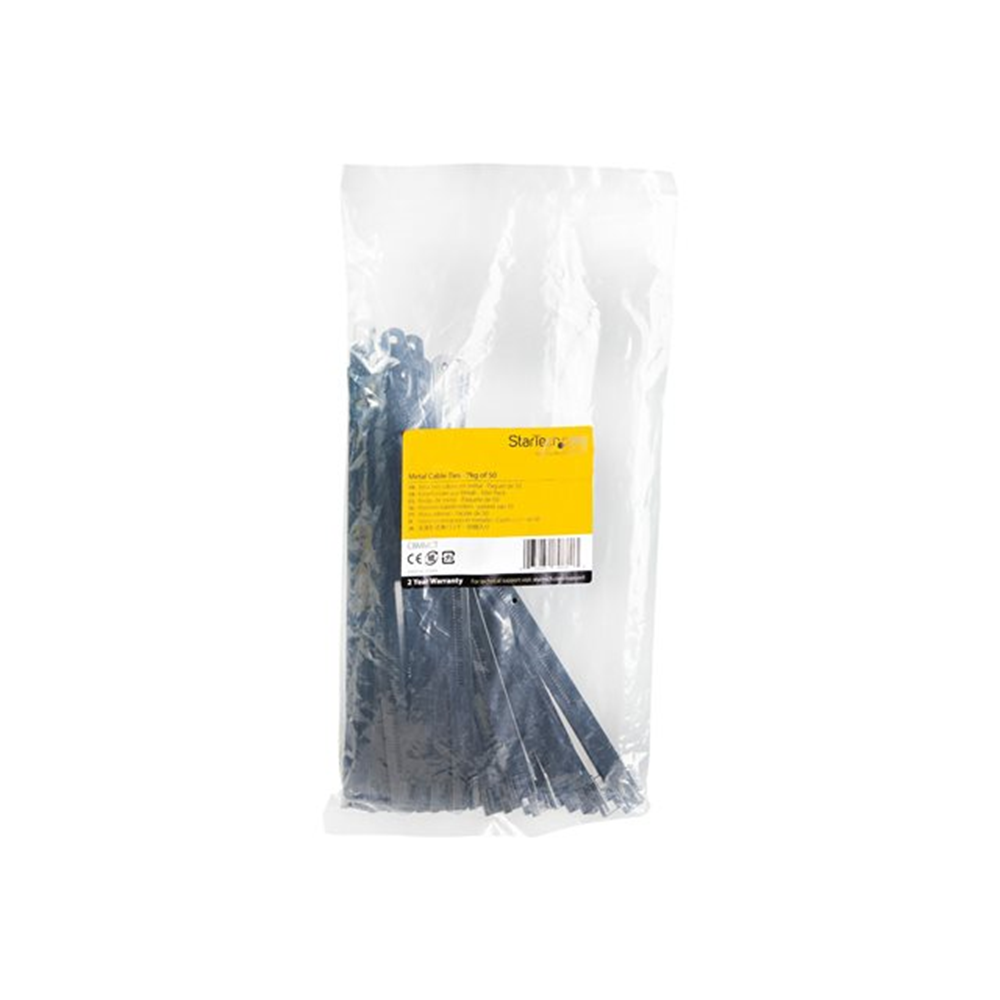 9" Stainless Steel Cable Ties 50 Pack