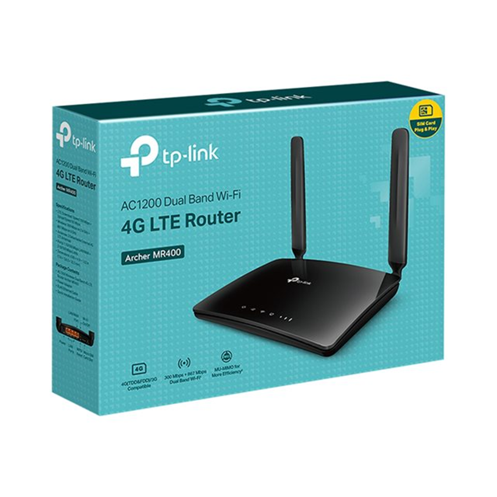 AC1200 Wireless Dual Band 4G LTE Router AC1200 Wireless Dual Band 4G LTE Router