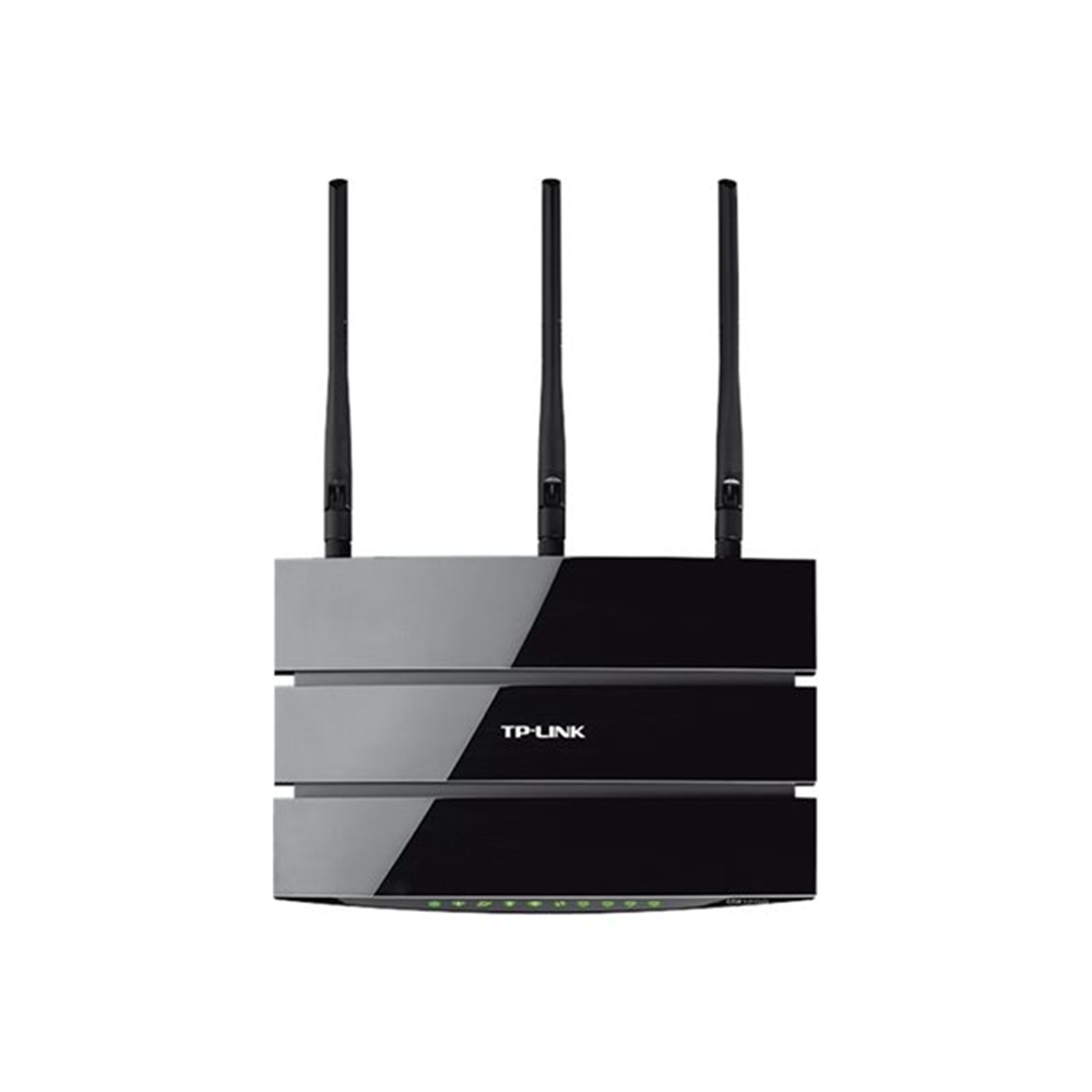 AC1200 Wireless VDSL/ADSL Modem Router Broadcom.5GHz + 300Mbps at 2.4GHz 1GE WAN/LAN+3FE LAN 1 USB 2