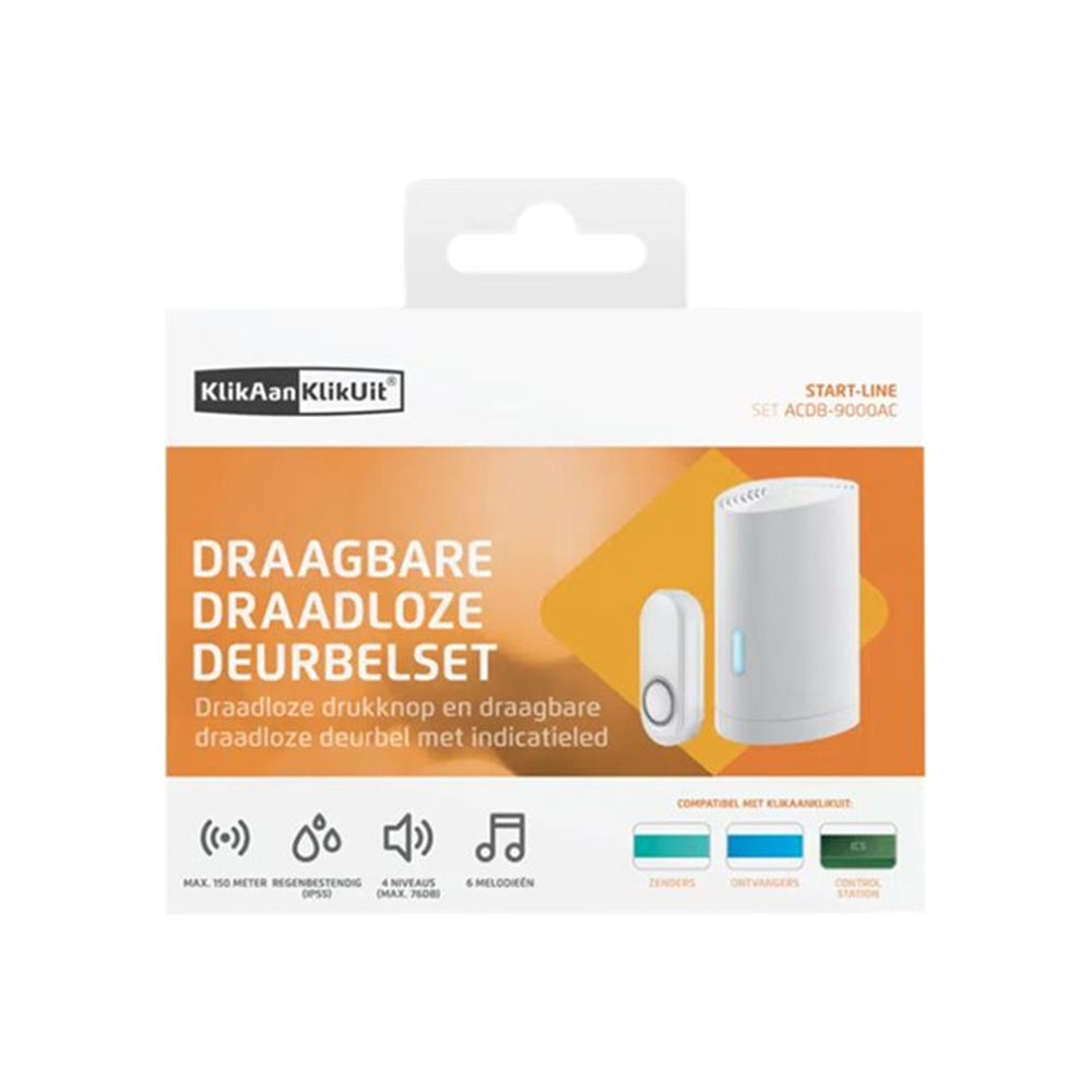 ACDB-9000AC GONG (BATTERIJ)+DRUKKER