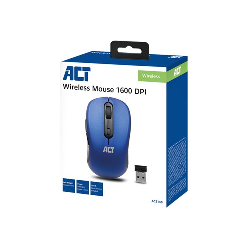 ACT AC5140Wireless mouse blue