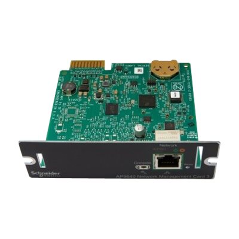 APC Network Management Card 3 with PowerChute Network Shutdown APC Network Management Card 3 with PowerChute Network Shutdown