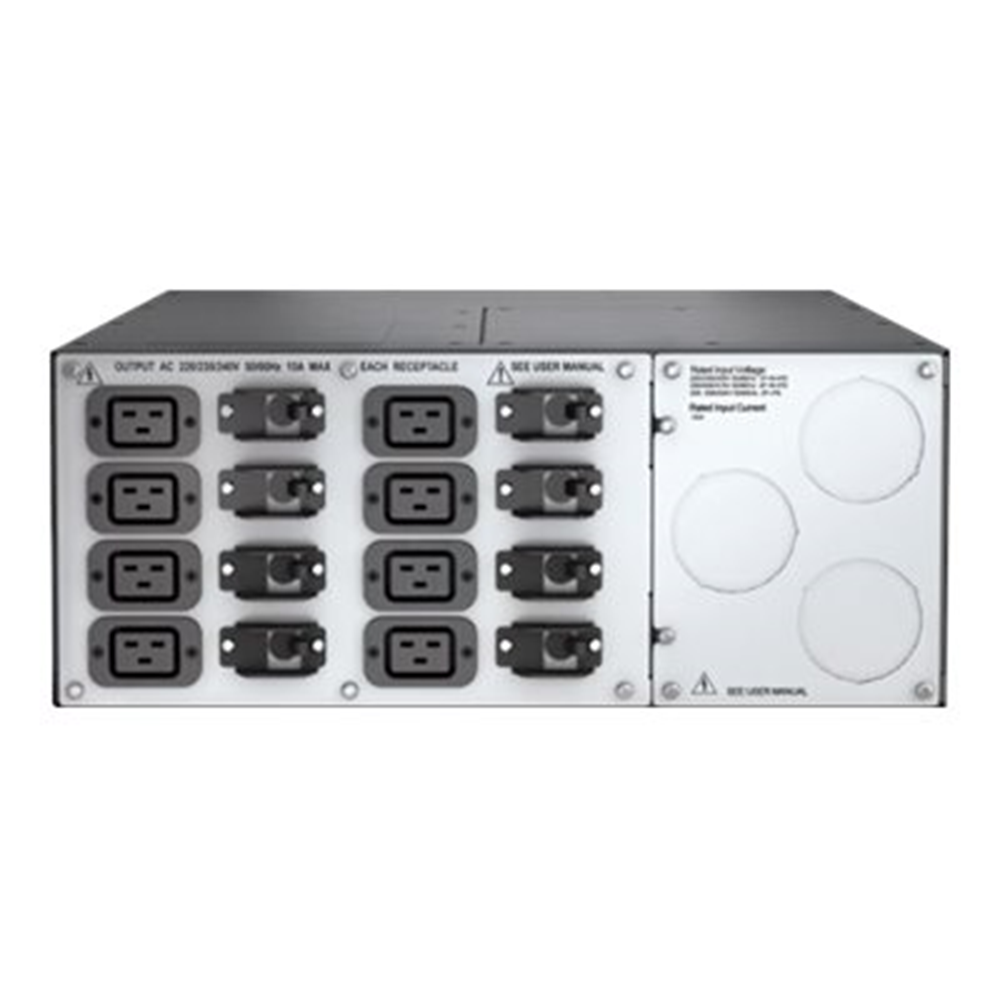 APC Service Bypass Panel 230V MBB 125A HW input IEC-320 output (8) C19 APC Service Bypass Panel 230V MBB 125A HW input IEC-320 output (8) C19