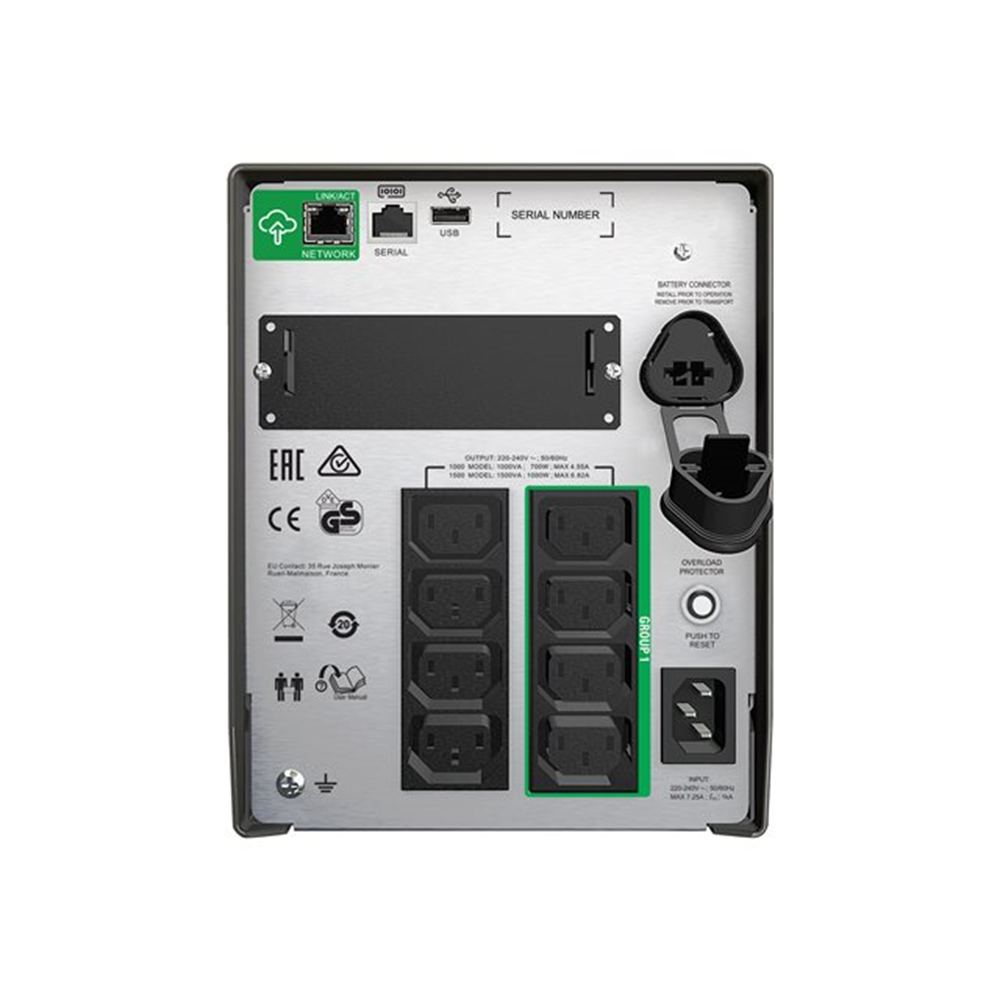 APC Smart-UPS 1500VA LCD 230V with SmartConnect