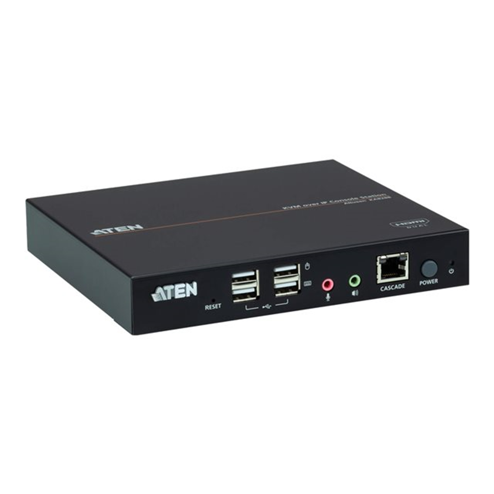 ATEN Dual HDMI KVM over IP Console Station - KVM / audio-uitbreider
