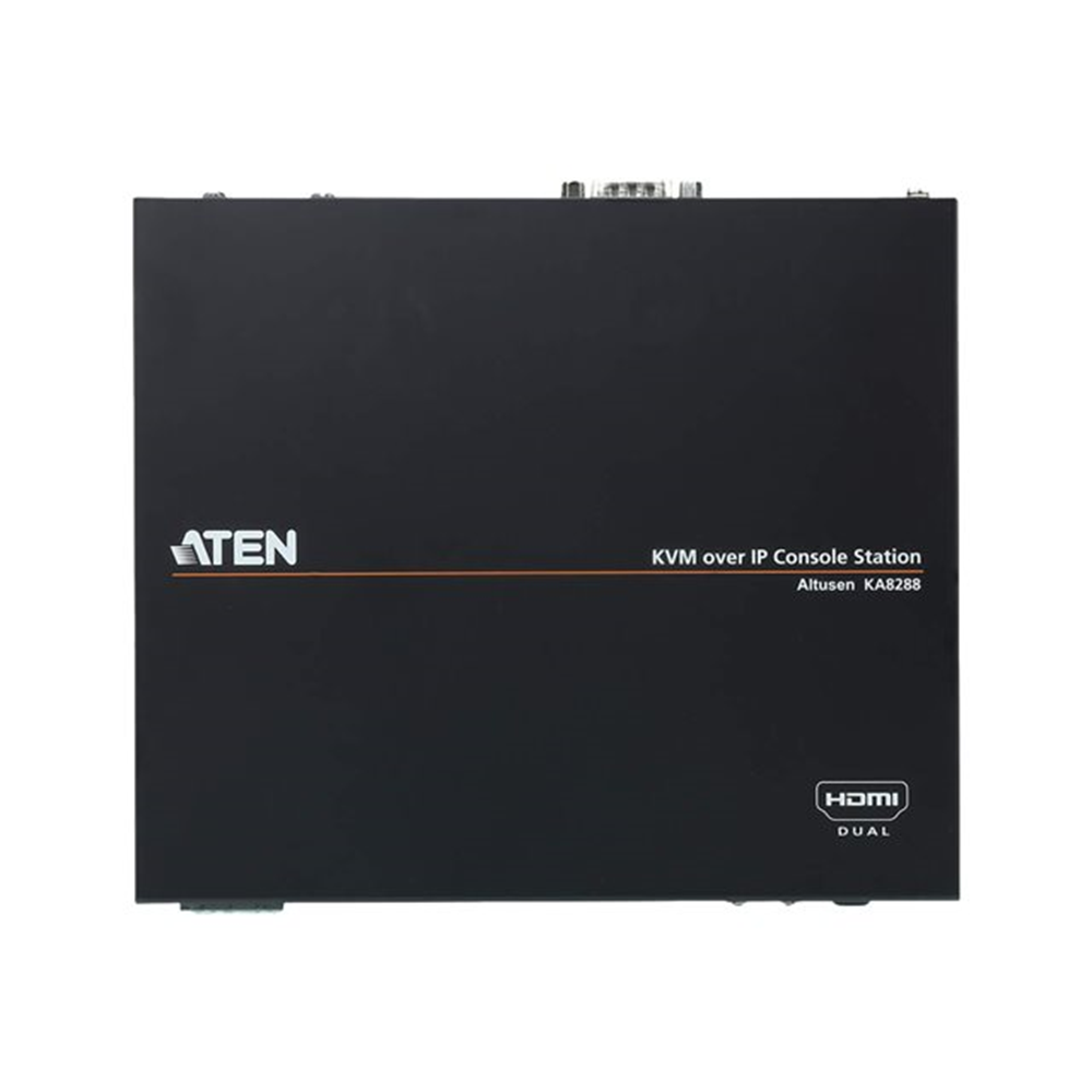 ATEN Dual HDMI KVM over IP Console Station - KVM / audio-uitbreider