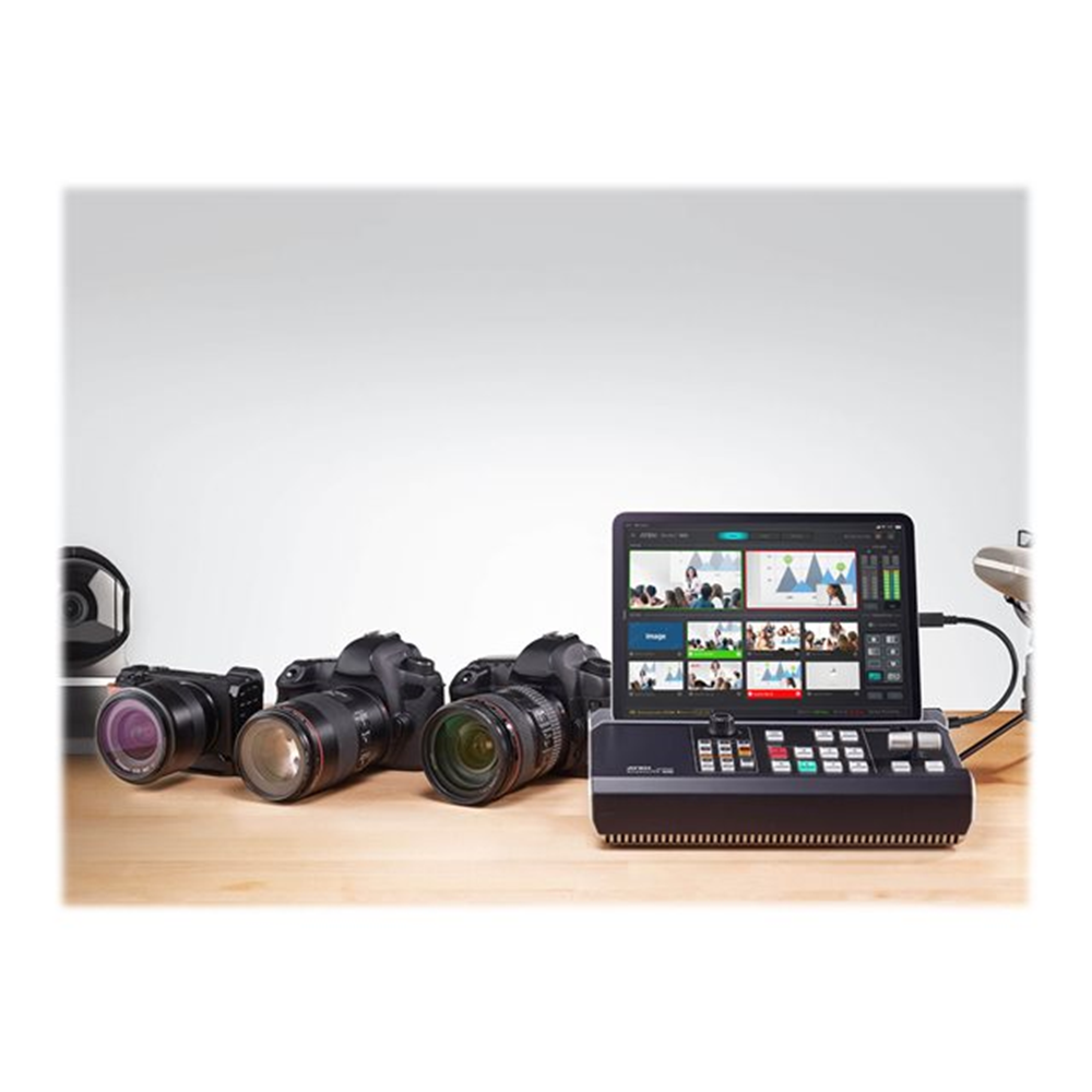 Aten StreamLIVE Pro Multi-Channel (4 HDMI in) AV Mixer with Streaming