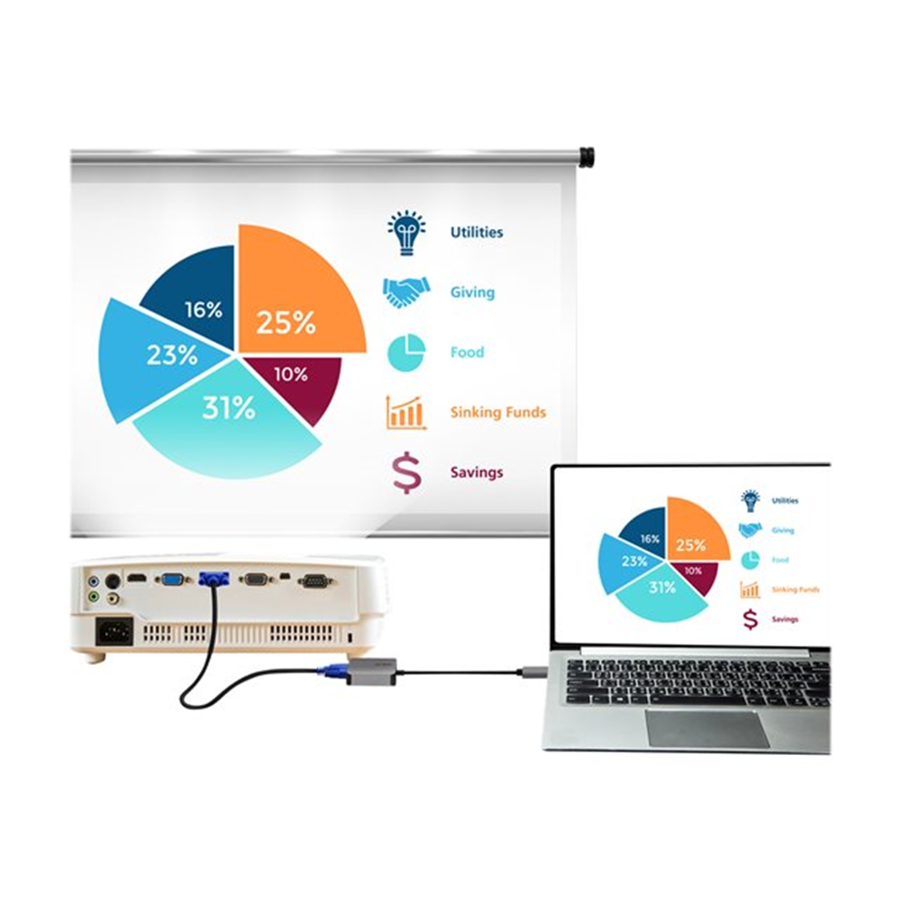 Aten USB-C to VGA Adapter