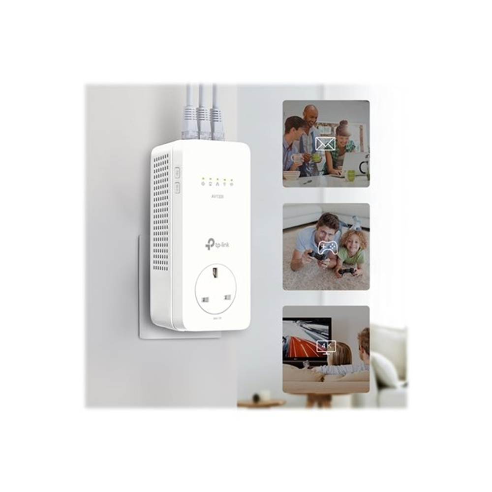 AV1300 Gigabit Passthrough Powerline acWi-Fi Extend er AV1300 Gigabit Passthrough Powerline acWi-Fi Extend er