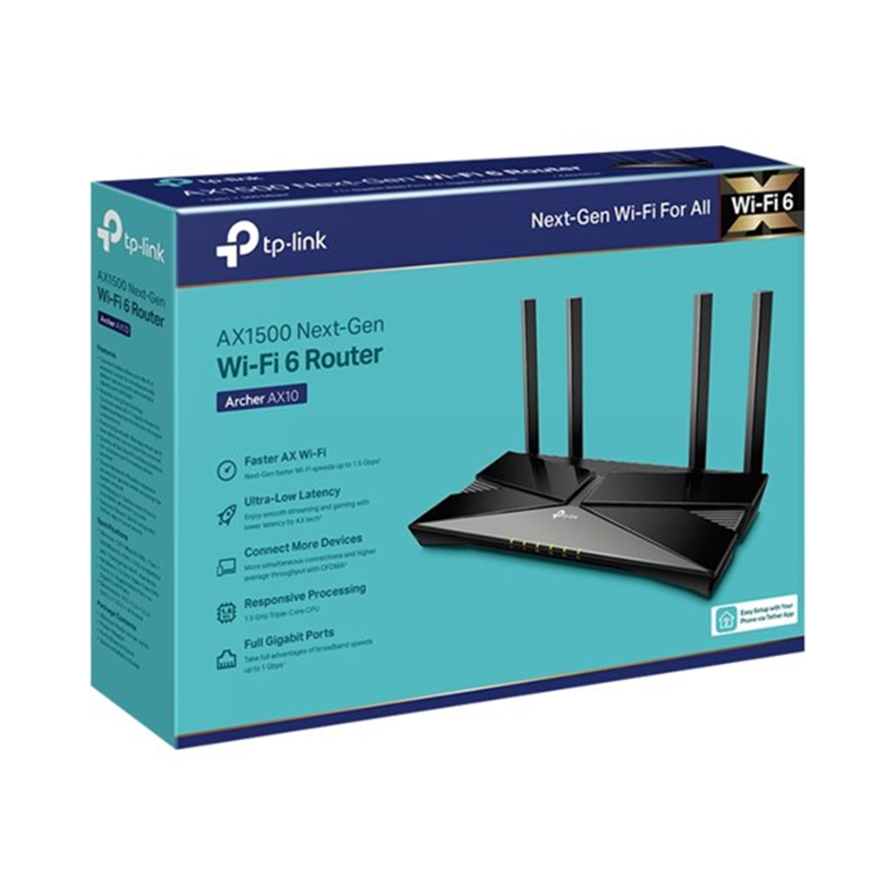 AX1500 Wi-Fi 6 Router Broadcom 1.5GHz T