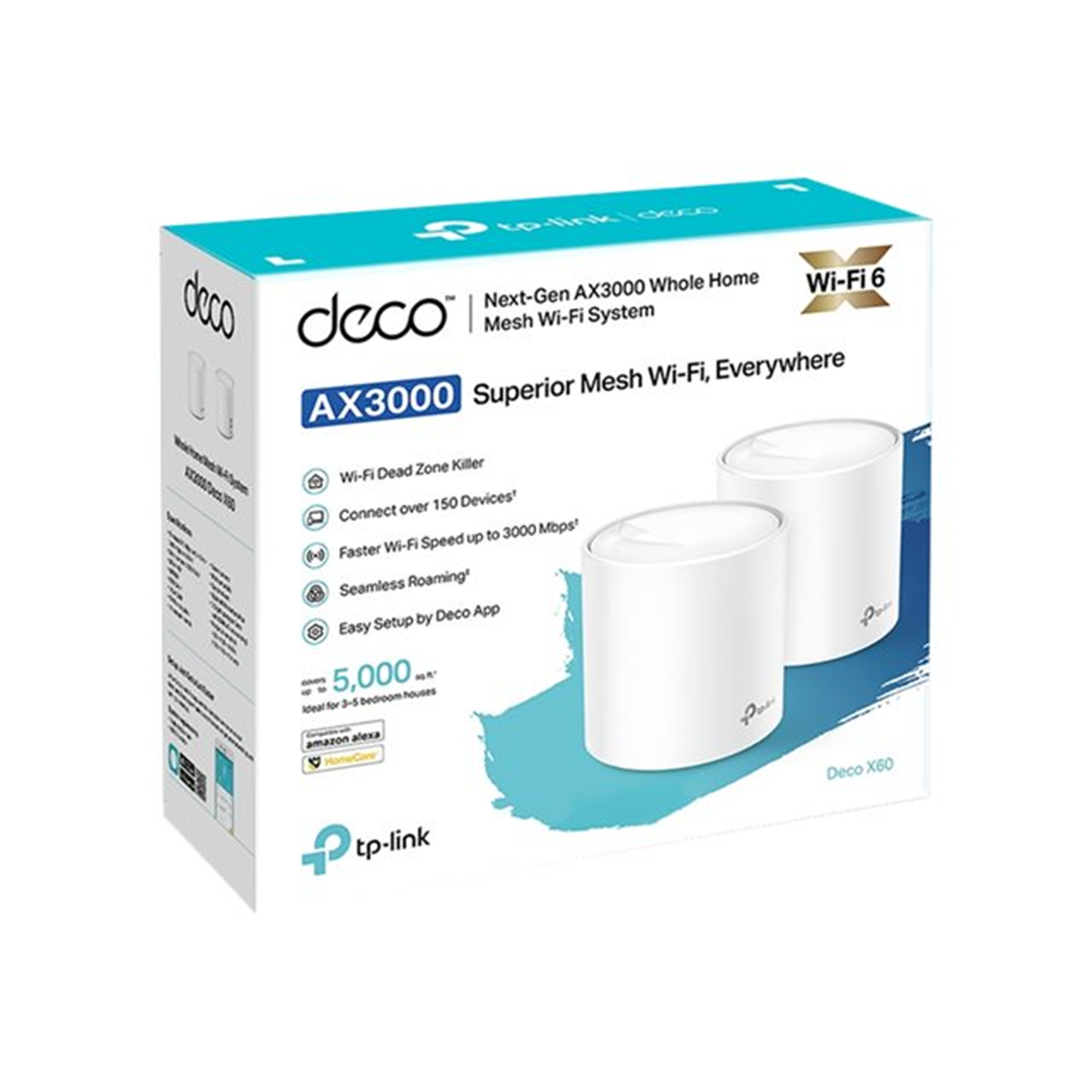 AX3000 Whole Home Mesh Wi-Fi 6 System
