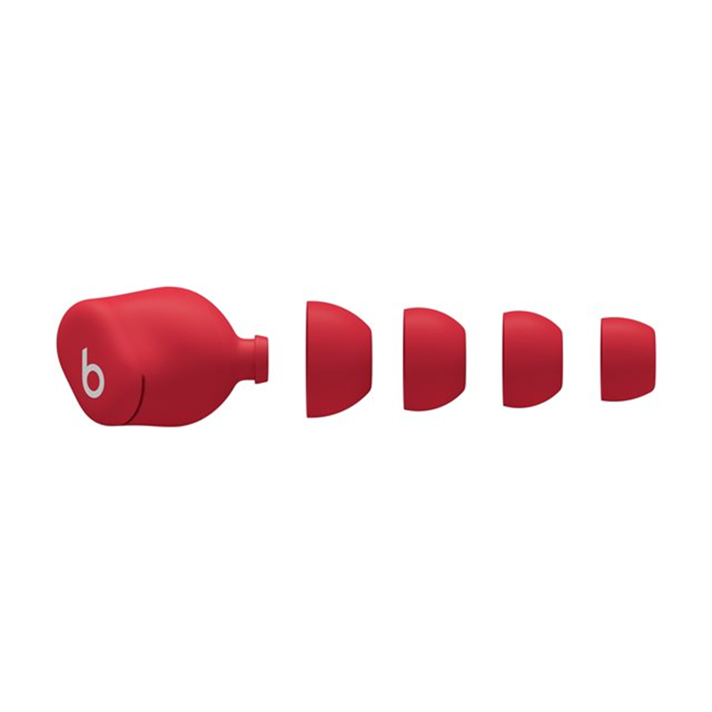 Beats Solo Buds Transparent Red