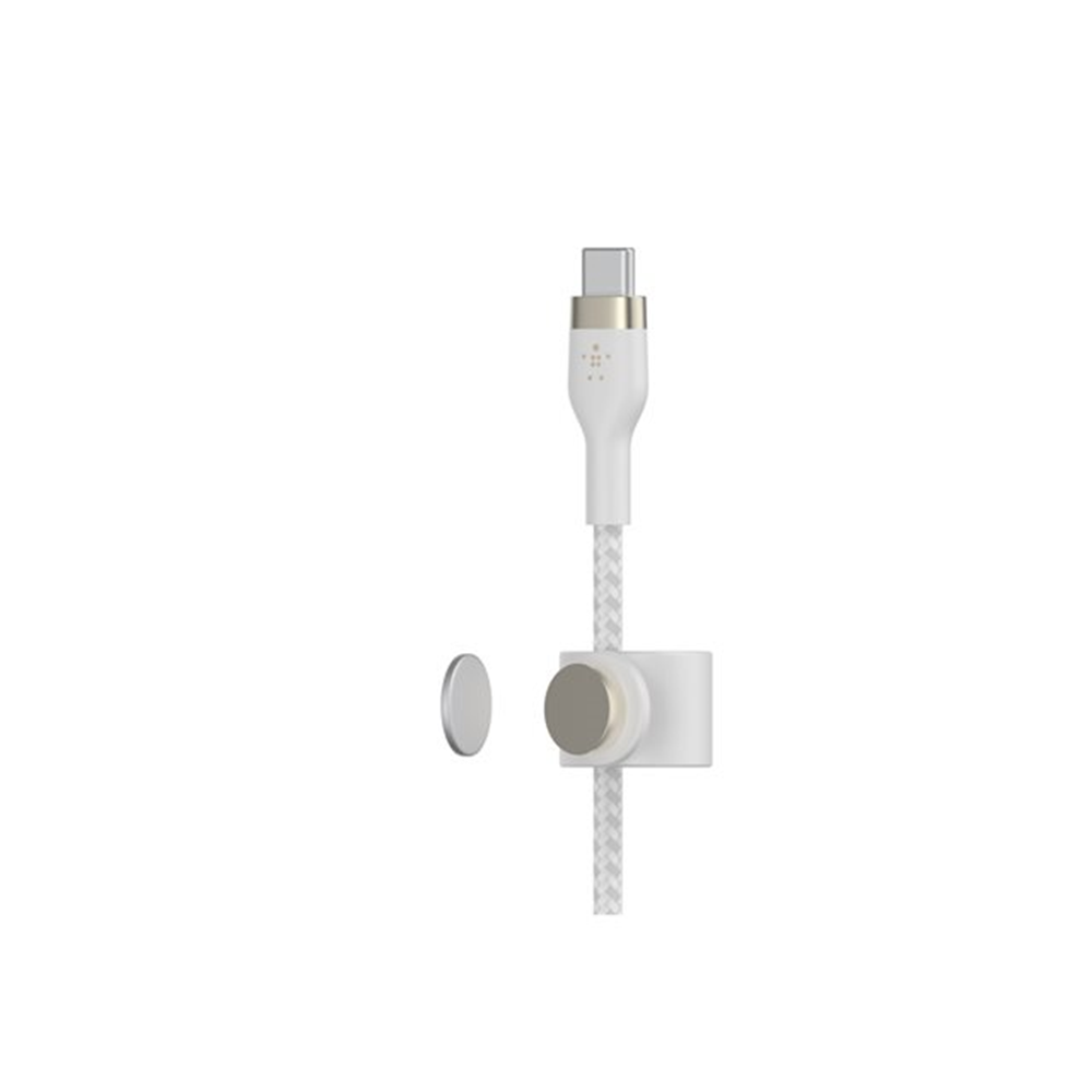 Belkin CHARGE USB-C LTG Braided Sil 3M W