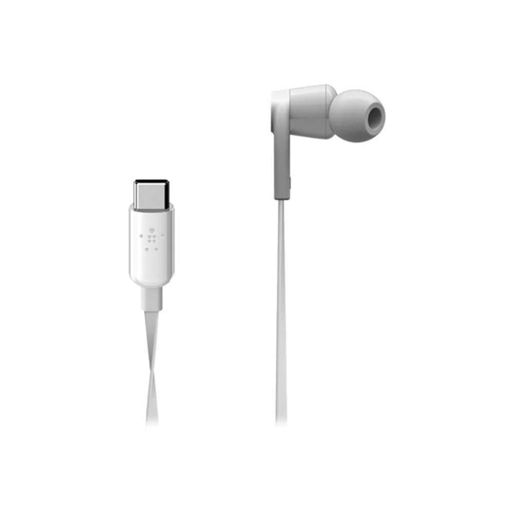 Belkin USB-C IN-EAR HEADPHONE White