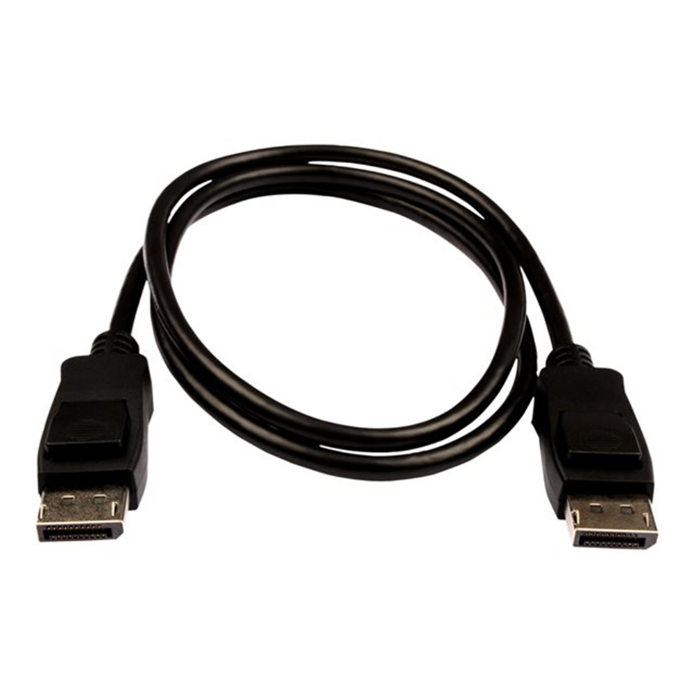 Black Video Cable DisplayPort1M 3.3ft 1.