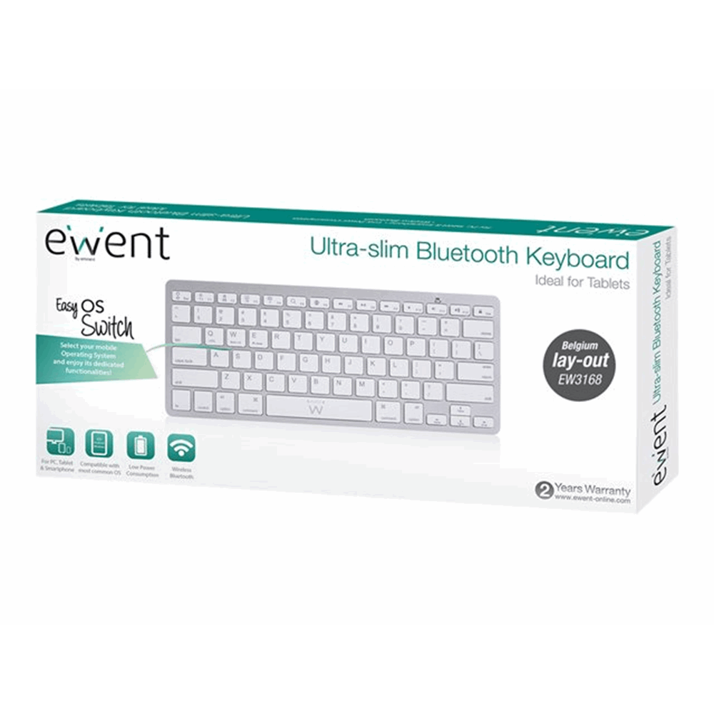 Bluetooth keyboard BE lay-out